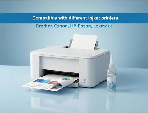 Miniatura 2 de Kit de limpieza de cabezal de impresión para impresoras Epson EcoTank e impresoras de inyección de tinta HP Canon Brother 3.4 fl oz Solución