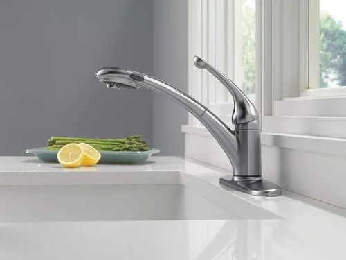 Miniatura 10 de Palo Diamond grifería de cocina con cartucho de cerámica con tecnología de sellado, 470-AR-DST