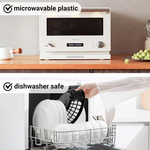 Miniatura 4 de EUSOAR Cestas de hamburguesa y forros de papel, 12 cestas reutilizables de plástico negro de 9.4 x 5.9 pulgadas para servir alimentos y 10 x 11
