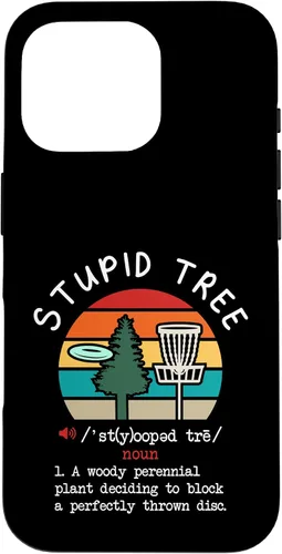Miniatura 20 de Disc Golf Stupid Tree Funny Disc Golfing Lover Player Gift Case for iPhone 17
