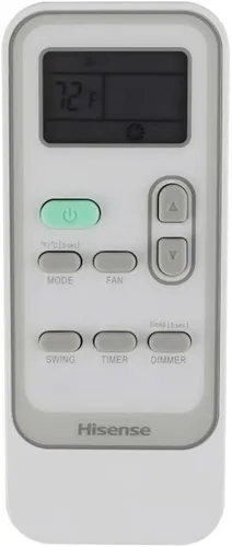 Miniatura 8 de Hisense Aire acondicionado portátil de 5000 BTU DOE (115 voltios) blanco ventilado, control remoto, enfría 150 pies cuadrados, temporizador de 24