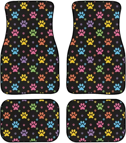 Miniatura 13 de YSTARDREAM Alfombrillas de hongo estrellado para automóvil para todas las estaciones para mujeres y hombres, alfombras de coche estrelladas