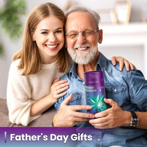 Miniatura 5 de Paquete de 8 vaporizadores de ducha para aromaterapia, regalos de cumpleaños para mujeres, hombres, mamá, regalo del día del padre para papá, bombas