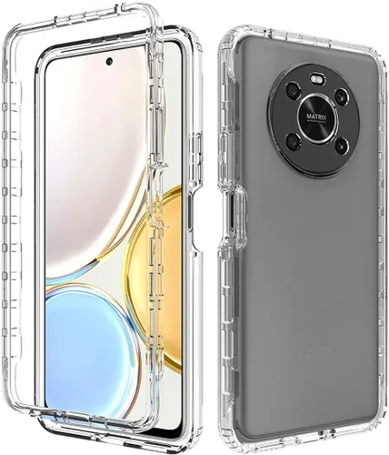 Miniatura 6 de Funda para Honor X9 (4G/5G)/Honor X30/Honor Magic4 Lite con protector de pantalla de vidrio templado, carcasa protectora de cuerpo completo