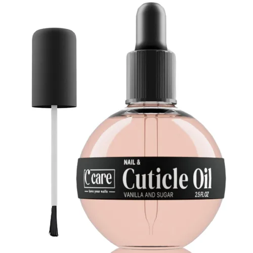 Miniatura 24 de C CARE Aceite de cutícula de almendras dulces para uñas – Repara cutículas durante la noche – Hidrata y fortalece las uñas y cutículas – Gotero