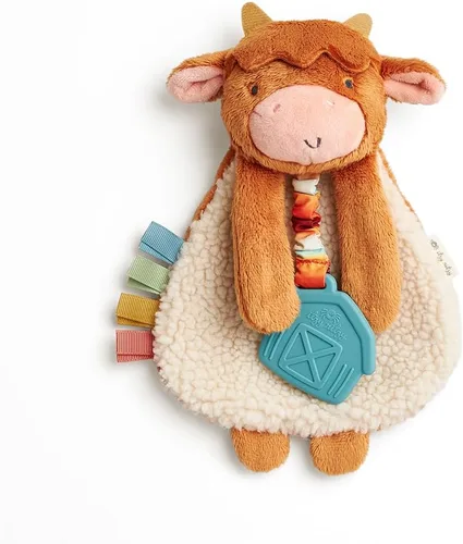 Miniatura 11 de Itzy Ritzy - Itzy Lovey Incluyendo Mordedor - Baby Lovey con Mordedor, Cintas Texturizadas y Brazos Colgantes - Cuenta con Sonido Crujiente, Tela