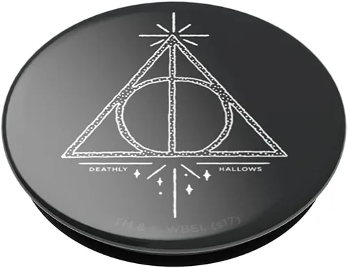 Miniatura 7 de PopSockets - Agarre para teléfono con soporte expandible, agarre adhesivo, Harry Potter - Reliquias de la Muerte Deathly Hallows
