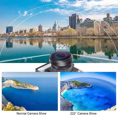 Miniatura 6 de DORHEA Cámara Raspberry Pi 4 B - 222 FoV Fisheye Cámara Web Gran Angular Con Visión Nocturna, 5 Megapíxeles 1080p OV5647 Módulo de Video para Pi