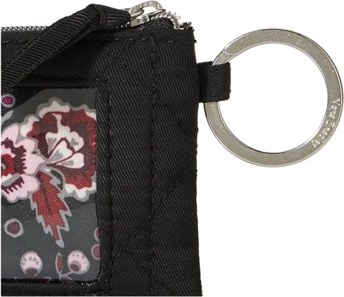 Miniatura 3 de Vera Bradley Women's Performance Twill Zip ID Case Wallet, Black, One