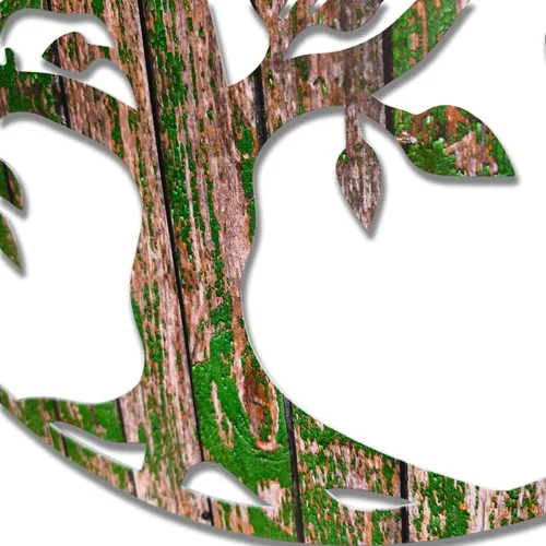 Miniatura 6 de Venodeco - Arte de pared del árbol de la vida, metal, madera, regalo de casa, decoración de pared, colgante de pared, decoración de pared, árbol