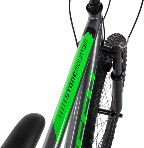 Miniatura 11 de Huffy Bicicleta de montaña Stone para hombres y mujeres, 20"/24"/26", 6 velocidades (20") o 21 velocidades, suspensión delantera o doble (varía)