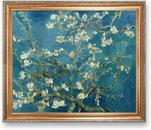Miniatura 215 de A&T ARTWORK Noche estrellada sobre el Ródano de Vincent Van Gogh. Tamaño del marco: 36 x 30 pulgadas, tamaño de la imagen: 30 x 24 pulgadas