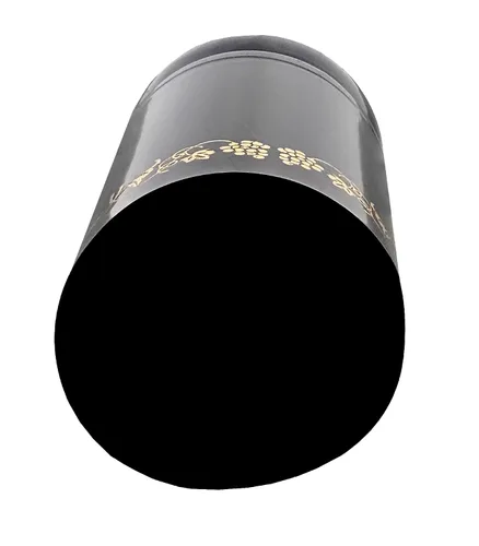 Miniatura 7 de Negro con uvas doradas PVC Shrink Capsules-500 Count