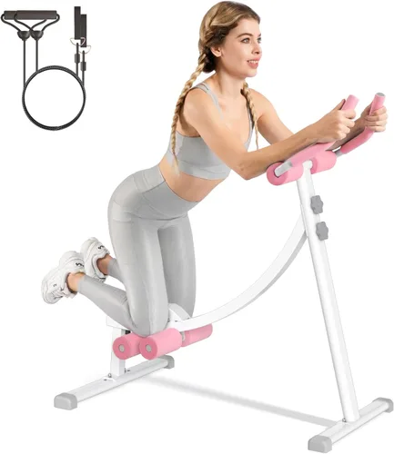 Miniatura 9 de Home Gym Systems Ab Machine, Ab Workout Equipment, Adjustable Ab Trainer Machine for Abs Workout at Home Gym, Foldable, Knee Protection, Abdominal