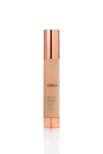 Miniatura 18 de YENSA Base de maquillaje de suero – Base de cobertura completa súper sedosa enriquecida con péptidos, vitamina C y ácido ferúlico para ayudar a 34