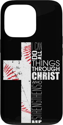 Miniatura 10 de iPhone XR Baseball Phone Cases Teen Boys Coaches Christian Cross Regalos Case
