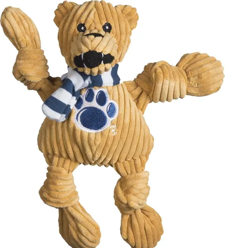 Miniatura 11 de HuggleHounds Knottie Juguete de Peluche para Perros - Juguete de Peluche para Perros, Juguetes para Cachorros, Juguete Chirriante para Perros