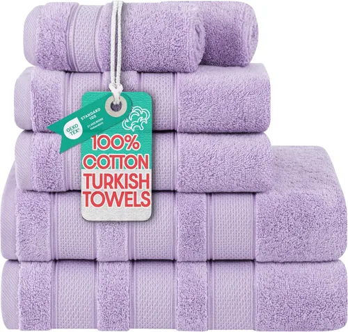 Miniatura 46 de American Soft Linen - Juego de toallas de mano Salem, 4 unidades de lujo de 600 GSM, 100 % algodón para baño, toallas de 13 x 13 pulgadas de mano
