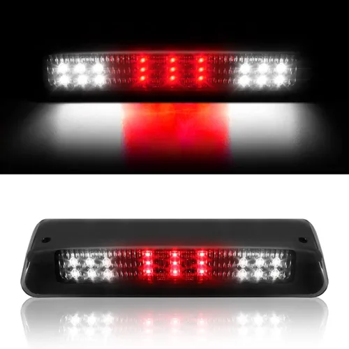 Miniatura 2 de Reemplazo de luz de freno trasera de tercera cola para Ford F-150 Lincoln Mark LT 2004 2005 2006 2007 2008, impermeable de doble fila LED de montaje