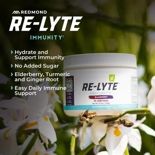 Miniatura 4 de REDMOND Re-Lyte Immunity, mezcla de suplementos multivitamínicos (BlackBerry)