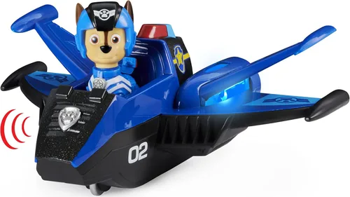 Miniatura 5 de Patrulla Canina, Vehículo transformador de lujo Jet al rescate de Chase con luces y sonidos
