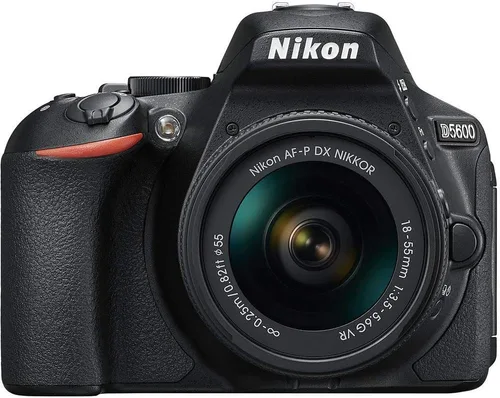 Miniatura 5 de Nikon Cámara D5600 DSLR con lente de 0.709-2.165 in (1576) + tarjeta de memoria de 64 GB + funda + software Corel Photo + 2 baterías EN-EL14 A + luz