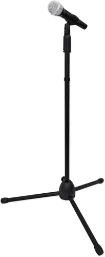 Miniatura 4 de Rockville Wired Pro Mic Kit 1 - Micrófono de metal de gama alta+soporte para micrófono+bolsa de transporte+cable, negro