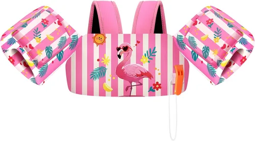 Miniatura 19 de HeySplash Chaleco de natación para niños pequeños, flotadores para niños de 22 a 44 libras/22 a 55 libras, chaqueta de natación para niños