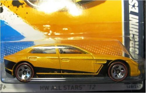 Miniatura 4 de Hot Wheels - Lamborghini Estoque - Amarillo/Negro - REDLINES - HW All Stars '12 [8/10, 128/247]