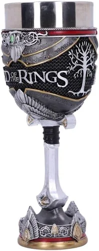 Miniatura 2 de Nemesis Now Aragorn - Copa de Lord of the Rings - Vaso temático pintado a mano, perfecto coleccionable para los fanáticos y entusiastas de LOTR
