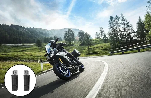 Miniatura 2 de Par de estriberas de motocicleta para Yamaha FJR 1300 FZ6 FZ400 FZ1 XJ6