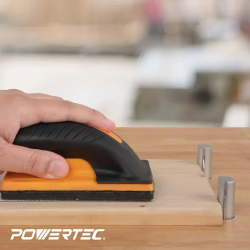 Miniatura 6 de POWERTEC 2 unidades de banco de aluminio con resorte para agujero de perro de banco de 3/4 pulgadas, banco para carpintería, se adapta a banco