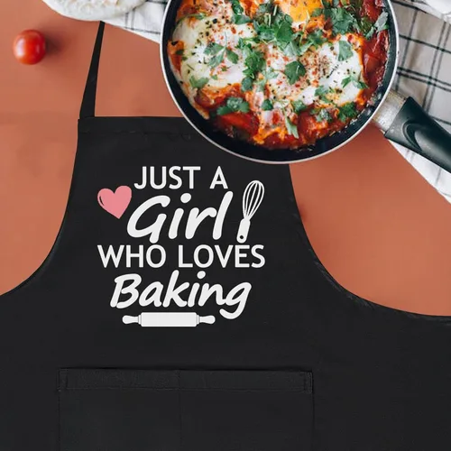 Miniatura 5 de Delantales divertidos para mujer con bolsillos, bonitos delantales de cocina para hornear para mamá chef, regalos para cumpleaños y Navidad