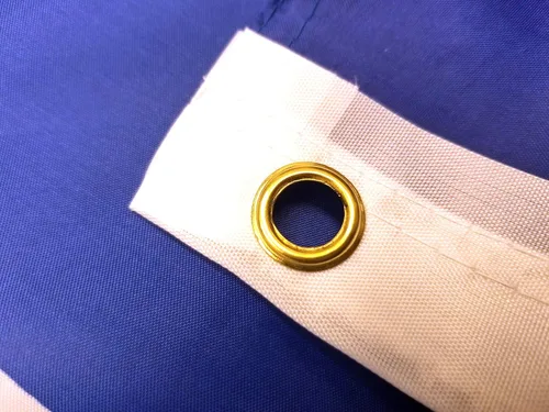 Miniatura 5 de Bandera de El Salvador, 100% poliéster, 3x5, doble costura, interior, azul y blanco, para el Día de la Independencia de El Salvador