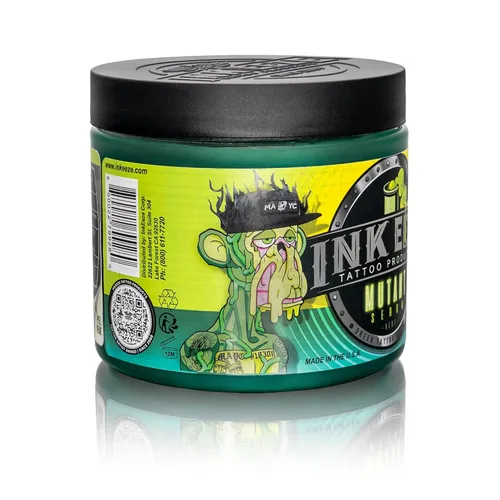 Miniatura 5 de INKEEZE Suero Mutante Verde para Tatuaje Temporal Edición Limitada Bored Ape Yacht Club NFT, Hecho en Estados Unidos, 16oz