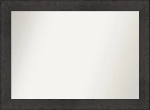 Amanti Art Espejo personalizado, espejo de baño de tablones rústicos, espejo de pared o espejo de tocador de baño sobre el fregadero (30.5 x 41.5