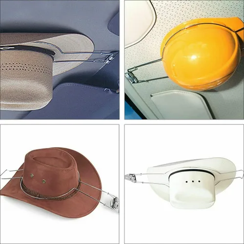 Miniatura 9 de 1 soporte multifuncional para sombreros de coche, soporte multifuncional para maletero, clip de metal para sombrero de coche, SUV, maletero