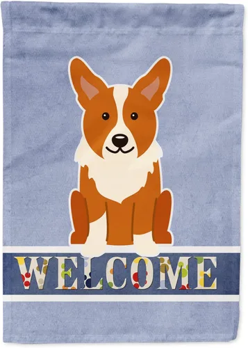 Miniatura 114 de Caroline's Treasures BB5622GF Airedale - Bandera de bienvenida para jardín, bandera decorativa para patio, exteriores, patio, parterres