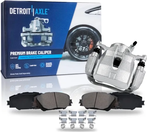 Miniatura 33 de Detroit Axle - Pastillas de Freno Delantero para Nissan Altima Maxima Sentra 350Z Cube Juke Versa INFINITI G20 G35 I30 I35 Suzuki SX4, Pastillas