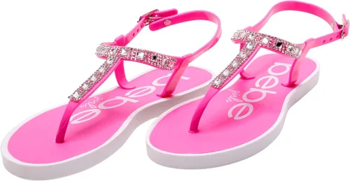 Miniatura 3 de bebe Sandalias para niña Paquete de 2 sandalias de tanga con diamantes de imitación con hebilla y correa de talón (niño pequeñoniño grande)