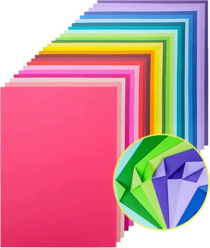 60 hojas de cartulina de colores, 28 colores surtidos de 250 g/m², tamaño A4, papel de cartulina para impresión a doble cara, cartulina gruesa Color