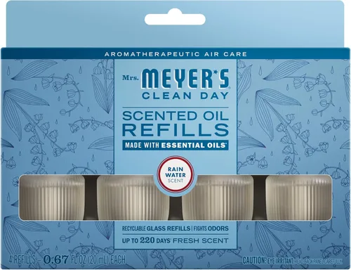 Miniatura 13 de MRS. MEYER'S Clean Day - Difusor de aceite perfumado premium, ambientador de pared enchufable, dispositivo de aroma aromatéutico para el hogar