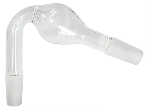 4005-KB Bombilla Kjeldahl de destilación con junta de tierra 24/40, 1" de altura, 1" de ancho, 1" de longitud, vidrio de borosilicato