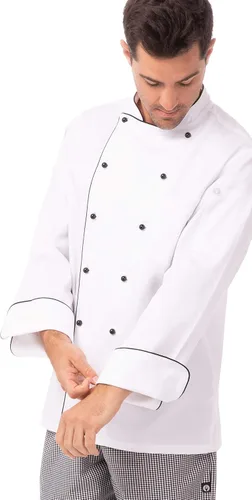 Miniatura 5 de Chef Works Newport Executive Chef Abrigo para hombre