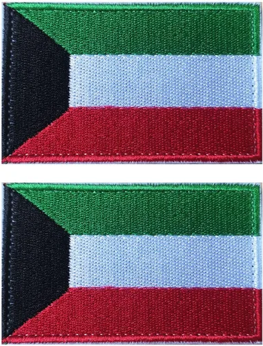Miniatura 68 de 2 parches de bandera de Japón de AliPlus bordados tácticos militares moral parche apliques gancho y bucle