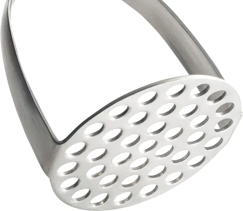 Miniatura 8 de Millvado Triturador de patatas de acero inoxidable, la mejor herramienta de cocina para puré de papas, aguacate, batata, frijoles, utensilio grande