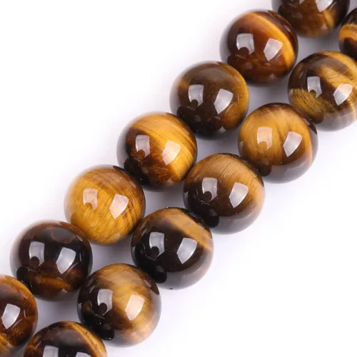 Miniatura 25 de GEM-Inside Cuentas sueltas de amatista natural de 14 mm, gemas de cristal redondo, piedra de energía para hacer joyas, 15 pulgadas Amatista oscura
