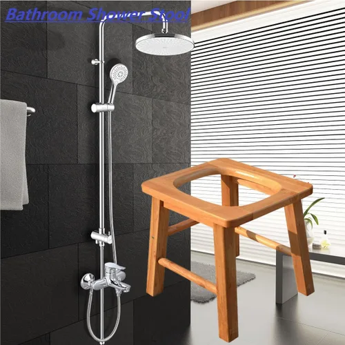 Miniatura 6 de Asiento de vapor Yoni de madera con cuatro patas, silla de vapor V vapor en Hom eattachment H 14.7 pulgadas, asiento yoni para mujer v vapor