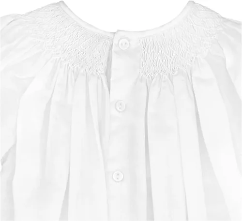 Miniatura 4 de Petit Ami Vestido de día para niña de obispo fruncido