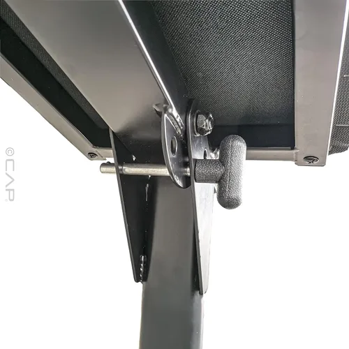 Miniatura 7 de CAP Barbell Strength - Banco plano plegable de alta calidad, color negro (FMIS-CS103F)